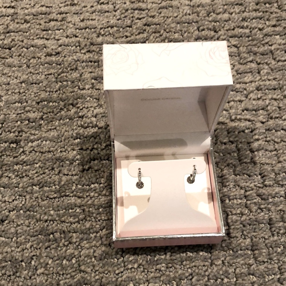 Genuine crystal earrings